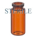 10mL Amber Sterile Open Vials, Depyrogenated, Ream of 179 pieces