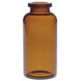 30mL Amber Serum Vials, TUBING, 30x86mm, Ream of 144