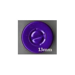 13mm Center Tear Vial Seals, Purple, Bag of 1000