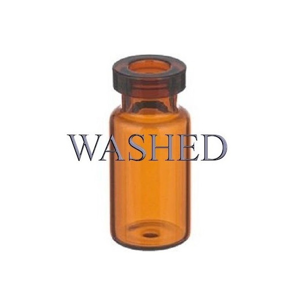 3ml Amber Serum Vial PreWashed with USP Water