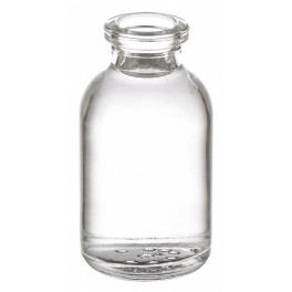 20ml Clear Molded Serum Bottle, Type 1, Ream of 120 pieces