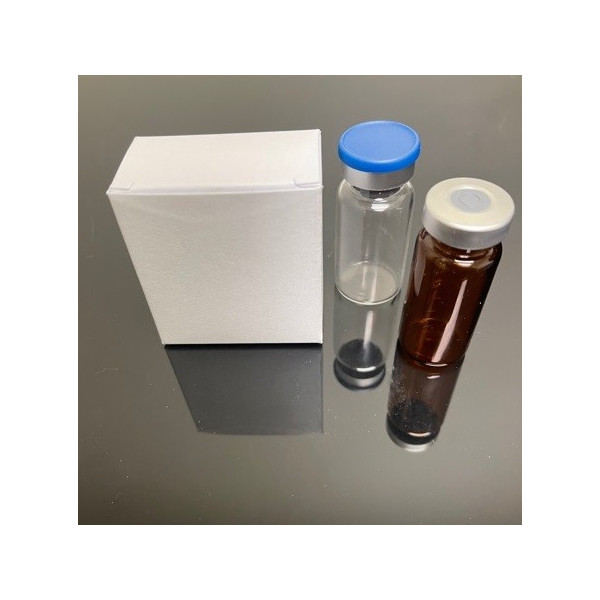 White 5ml 10ml Vial Boxes Double Barrel