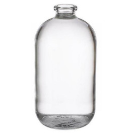 125mL Serum Bottle Vial, Clear, 54x107mm, Case of 36 125mL Serum Bottle Vial, Clear, 54x107mm, Case of 36