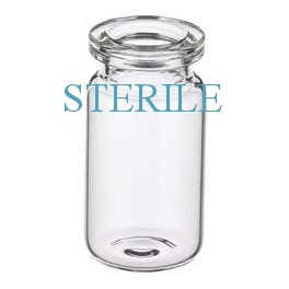 10mL Clear Sterile Open Vials, Depyrogenated, Case of 435 pieces