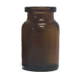 5ml Amber Molded Serum Vial, 24x39mm, ream of 255
