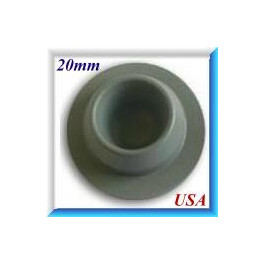 20mm Vial Stopper, USA Manufactured, Round Bottom, Pack of 100 pieces