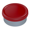 20mm Red Matte Flip Cap Vial Seals, Quality Generic, Long Skirt, Pack of 100