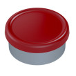 20mm Red Matte Flip Cap Vial Seals, Quality Generic, Long Skirt, Pack of 100