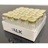 ALK 10mL Sterile Serum Vials, Pack of 25, Gold Seals