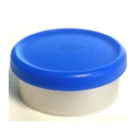 West Matte 20mm Flip Cap Vial Seal, Royal Blue, Bag of 1000