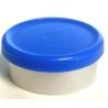 West Matte 20mm Flip Cap Vial Seal, Royal Blue, Bag of 1000