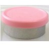 West Matte 20mm Flip Cap Vial Seal, Pink, Bag of 1000