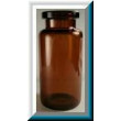 10mL Amber Serum Vials, 25x54mm, HOLDS 14mL, Ream of 288