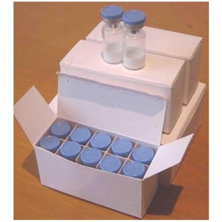 White vial box, 3mLx10 PEPTIDE PACKER case, Pack of 5