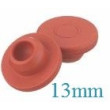 13mm Red Vial Stopper, Pack of 100