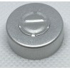 20mm Center Tear Vial Seals, Silver, Bag of 1000