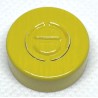 20mm Center Tear Vial Seals, Yellow, Bag of 1000