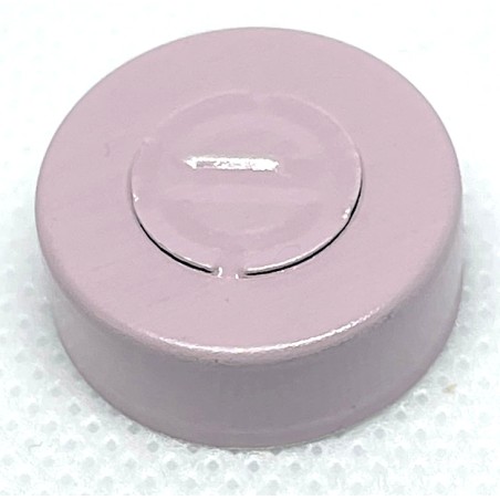 20mm Center Tear Vial Seals, Dusty Pink, Pk of 100