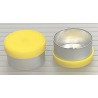 13mm Long Skirt Flip Cap Seal, Yellow, Pk of 100