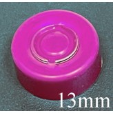 13mm Center Tear Vial Seals, Wine, Bag of 1000