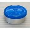 20mm Flip Off Vial Seals, Royal Blue, Bag of 1000. Manufactured by West Pharma (USA)