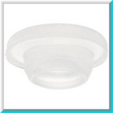 20mm Contact Lens Vial Stopper, Solid Silicone, Bag 1000.