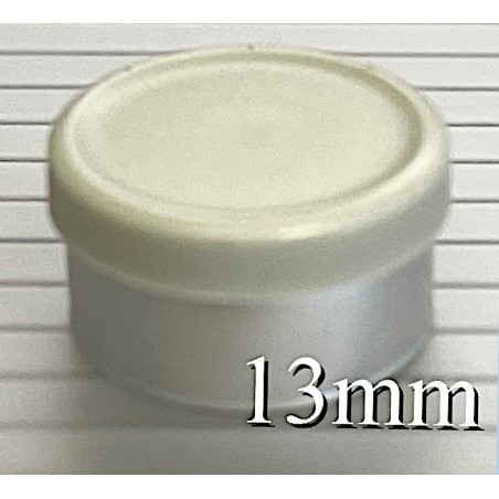 13mm Matte Flip Off Vial Seals, Misty Gray, Bag 1000 13mm Matte Flip Off Vial Seals, Misty Gray, Bag 1000