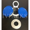 20mm Flip Off-Tear Off Vial Seals, Royal Blue, Bag 1000 West Pharma