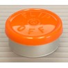 20mm Flip Off Vial Seals, Orange Peel, Pack of 100 20mm Flip Off Vial Seals, Orange Peel, Pack of 100