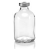 30mL Clear Sterile Vials, Silver Seals, Pk of 25