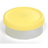 West Matte 20mm Flip Cap Vial Seal, Yellow, Pack of 100