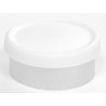 West Matte 20mm Flip Cap Vial Seal, White, Bag of 1000