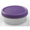 West Matte 20mm Flip Cap Vial Seal, Purple, Bag of 1000