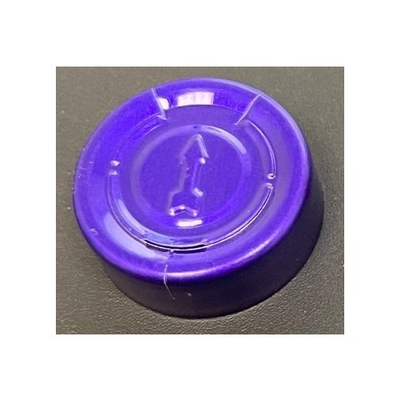 20mm Full Tear Off Vial Seals, Purple, Pk 100