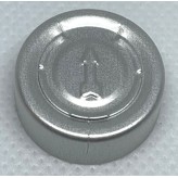 20mm Full Tear Off Vial Seals, Natural, Pk 100