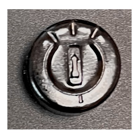 13mm Full Tear Off Vial Seals, Black, pack of 100 pieces.