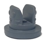 20mm Vial Stopper, Nubbed 2-Leg Lyophilization, Bag of 1000