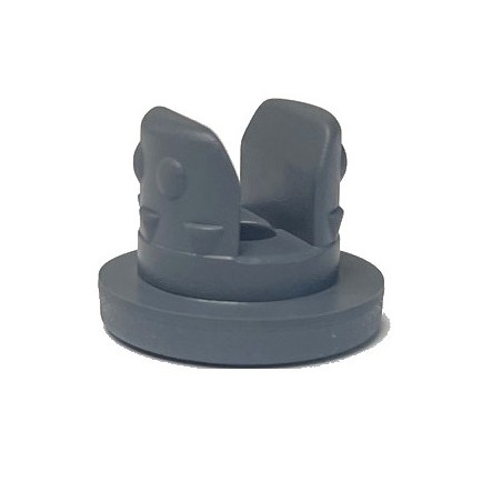20mm Vial Stopper, Nubbed 2-Leg Lyophilization, Bag of 1000