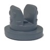 20mm Vial Stopper, Nubbed 2-Leg Lyophilization, Bag of 1000