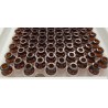ISO 2R Amber Open Sterile Vials, RTU Nested Tray in Tub, 100pc