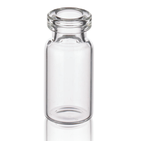 3mL clear serum vials, 17x37mm, tray of 455 pieces. Gerresheimer AG (Mexico)