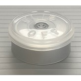 20mm Flip Off Vial Seals, Clear, Case of 1000