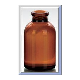 20mL Amber Serum Bottle Vials, 32x58mm, Ream of 115