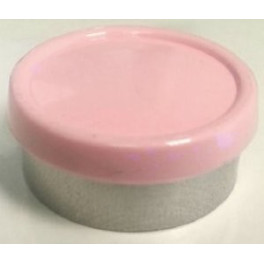 20mm Superior Flip Cap Vial Seal, Gloss Pink, Bag 1000