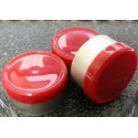 West Pharma 13mm Smooth Gloss Flip Cap Seals, Red, Bag 1000