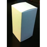 White vial box, 5mL shorty, Pk 100