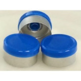 West Pharma 13mm Smooth Gloss Flip Cap Seals, Royal Blue, Bag 1000