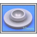 30mm Gray Vial Stoppers, Pk 100