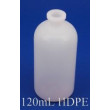 120ml Plastic Serum Bottle Vials, Pk 25