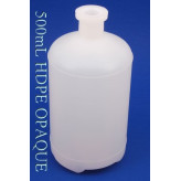 500ml Plastic Serum Bottle Vials, Opaque, Pk 10